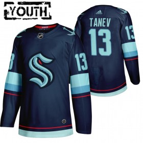 Seattle Kraken Hockeydrakt Brandon Tanev 13 2021-22 Navy Authentic - Barn